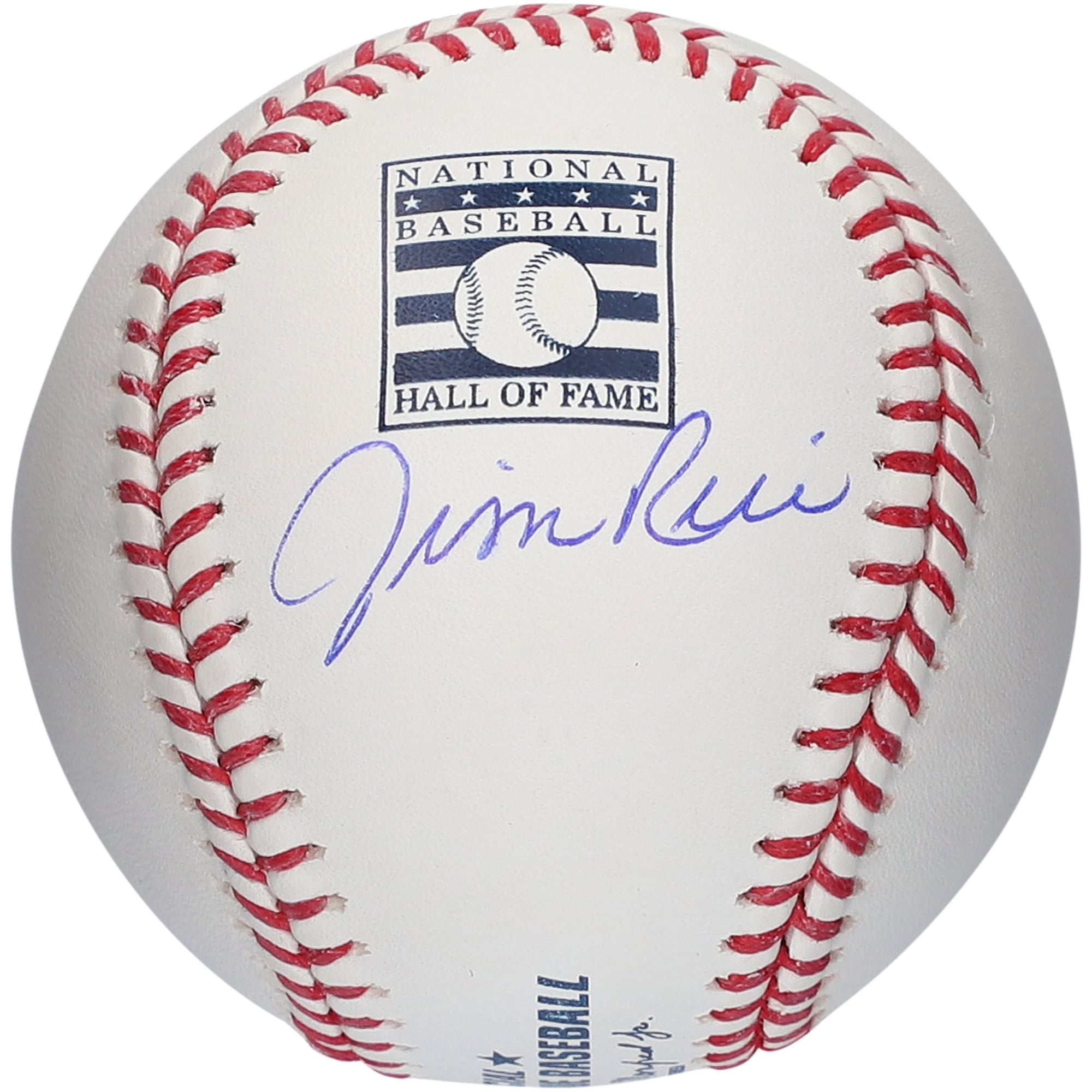 Jim Rice Boston Red Sox Autographed Hall of Fame Logo Baseball
