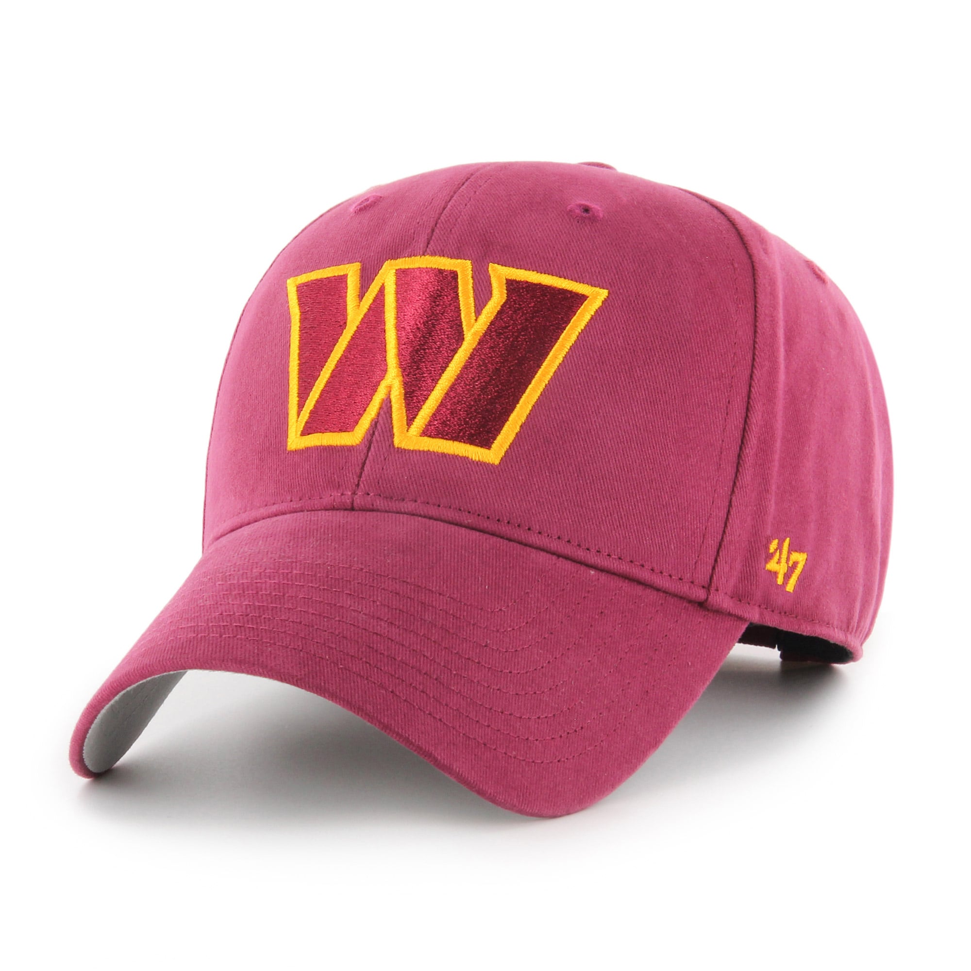 Youth Burgundy Washington Commanders Basic MVP Adjustable Hat Youth Burgundy Washington Commanders Basic MVP Adjustable Hat
