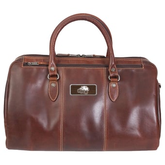 Brown Ohio Northern Polar Bears Logo Plate Niagara Canyon Duffel Bag