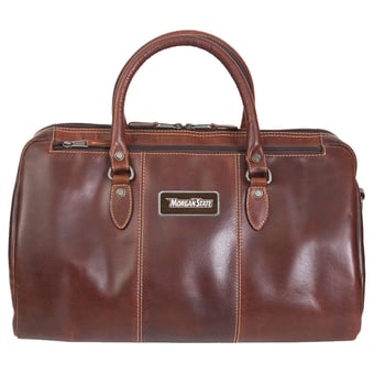 Brown Morgan State Bears Logo Plate Niagara Canyon Duffel Bag