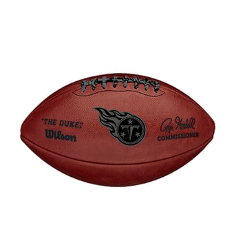 Wilson Tennessee Titans Metallic Official Duke Football