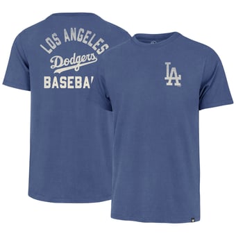 Men's '47  Royal Los Angeles Dodgers Turn Back Franklin T-Shirt