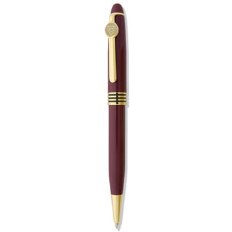 Burgundy Loras College Duhawks Ballpoint Pen
