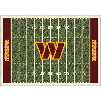 Imperial Washington Commanders 5'4'' x 7'8'' Home Field Rug