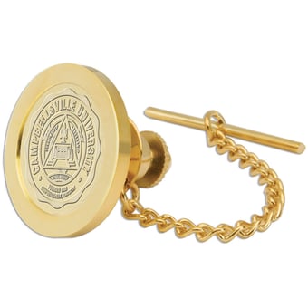 Gold Campbellsville Tigers Tie Tack/Lapel Pin