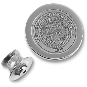 Silver Eastern Oregon Mountaineers Lapel Pin