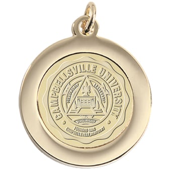 Gold Campbellsville Tigers Team Pendant