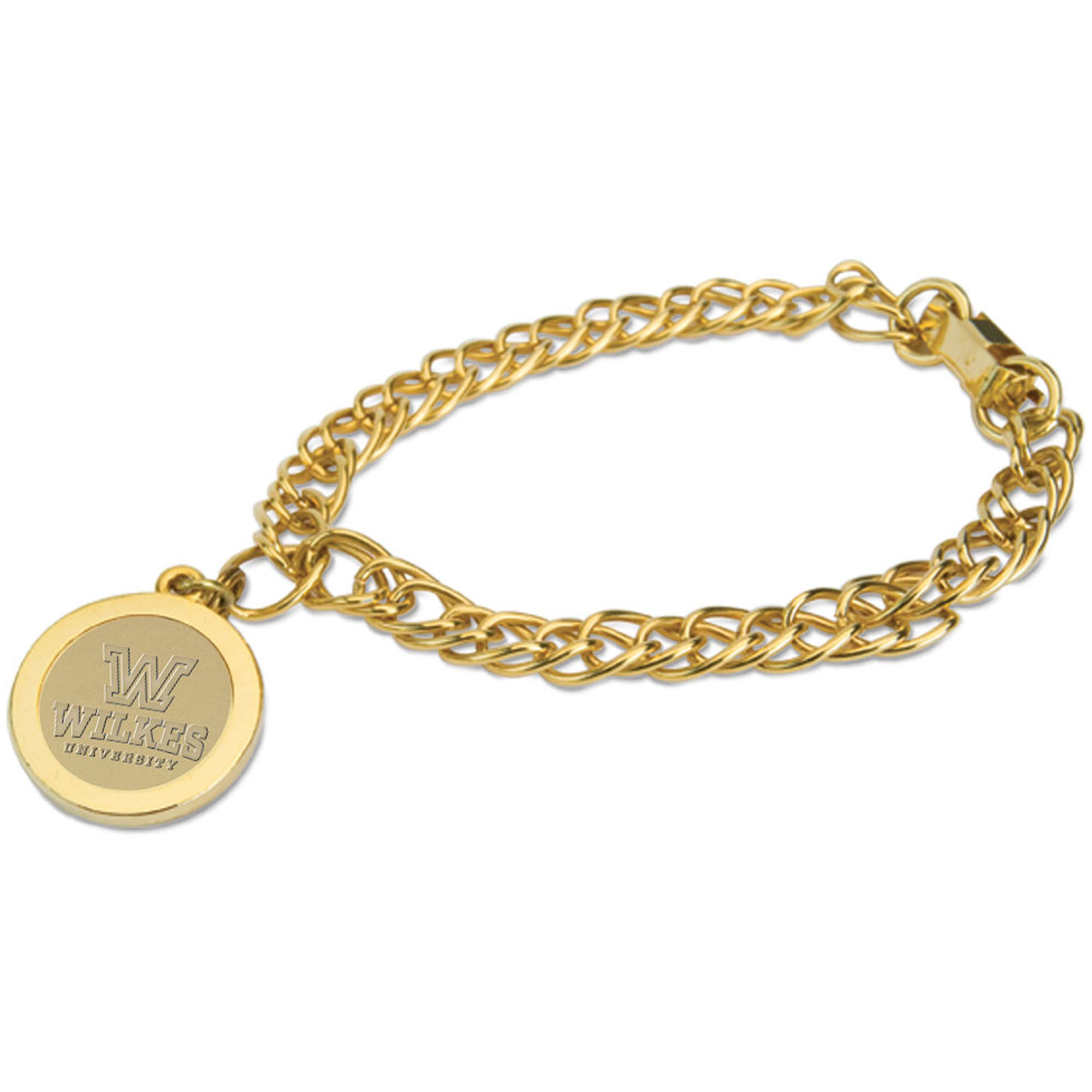 Gold Wilkes Colonels Charm Bracelet