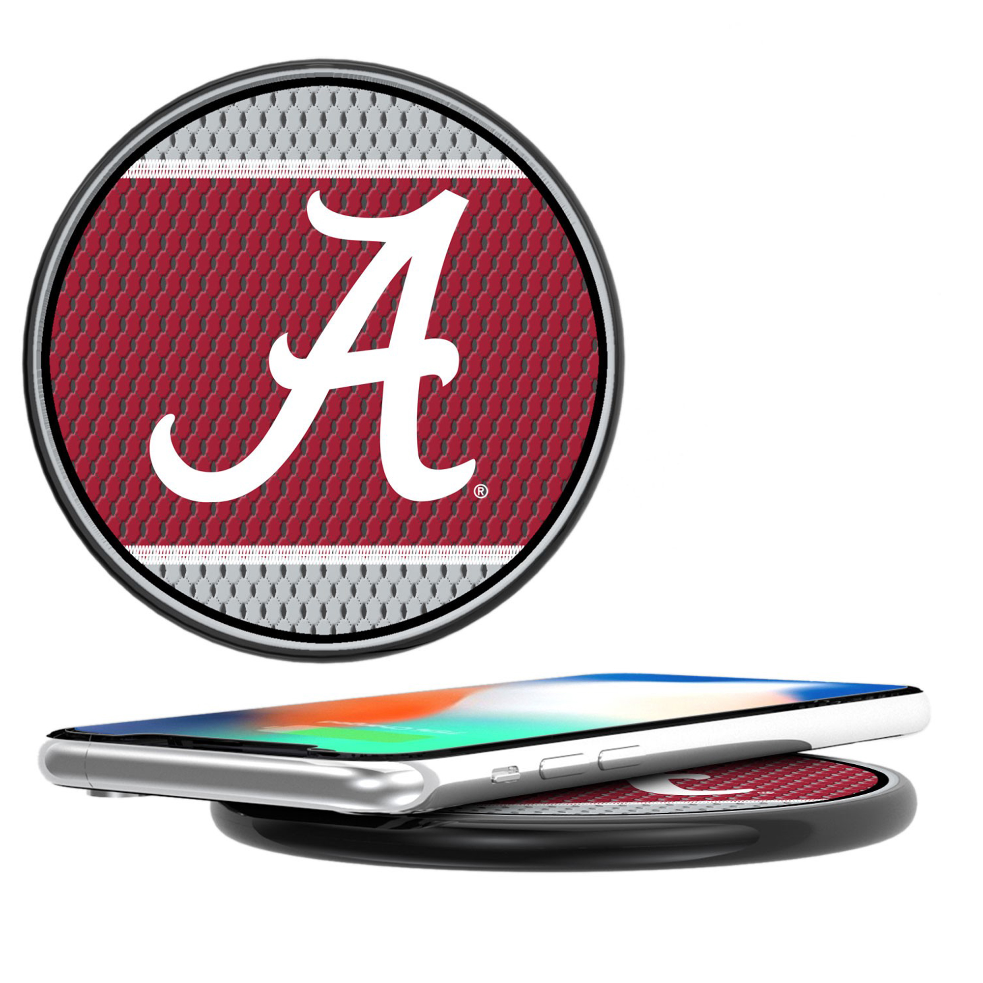 Keyscaper Alabama Crimson Tide 15 Watt Wireless Induction Charger