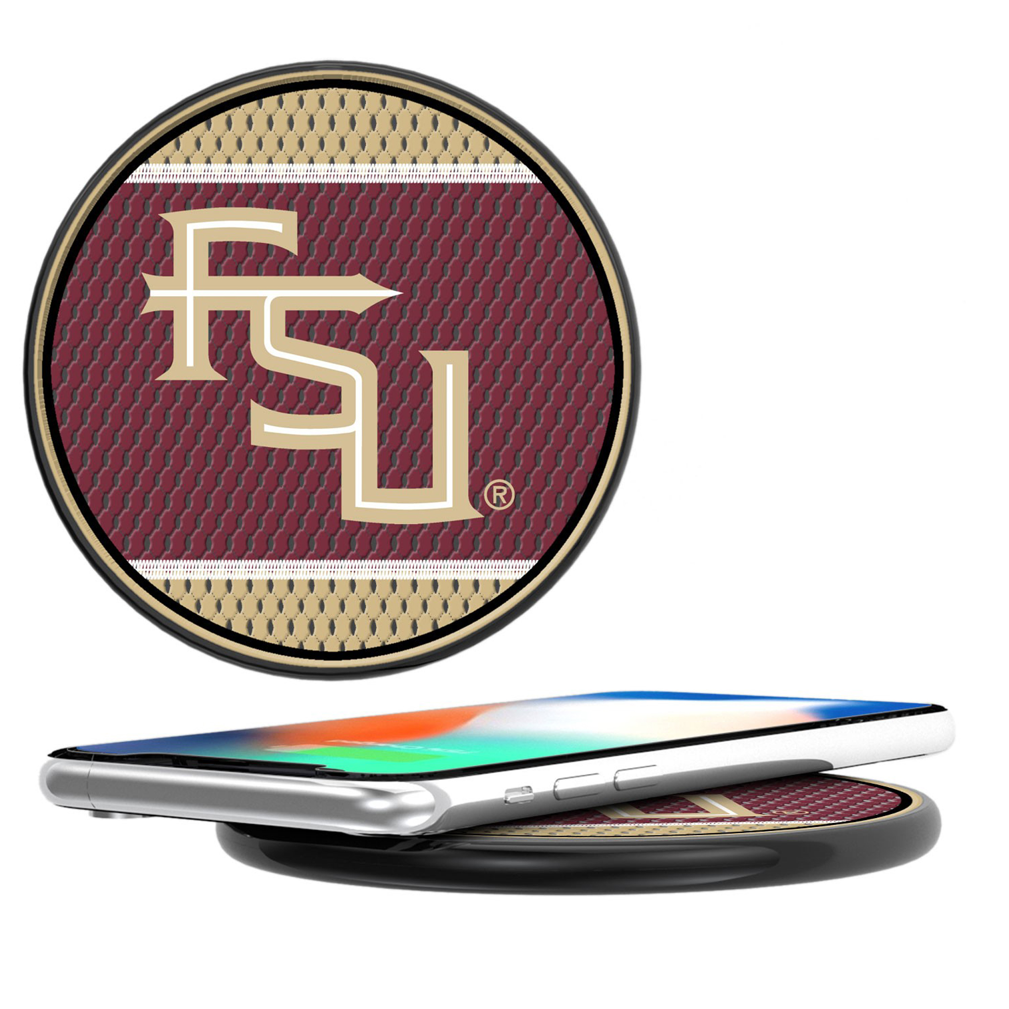 Keyscaper Florida State Seminoles 15 Watt Wireless Induction Charger
