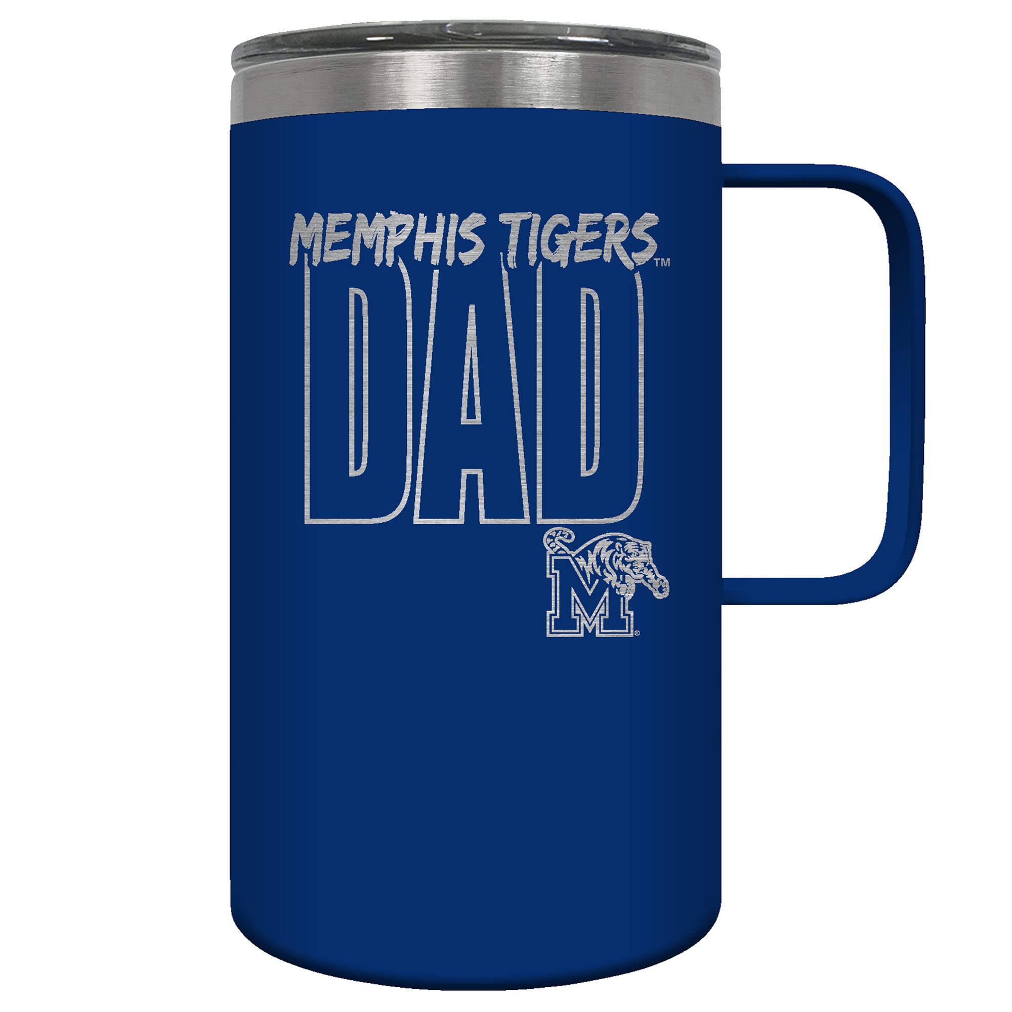 Memphis Tigers Dad 18oz. Hustle Travel Mug