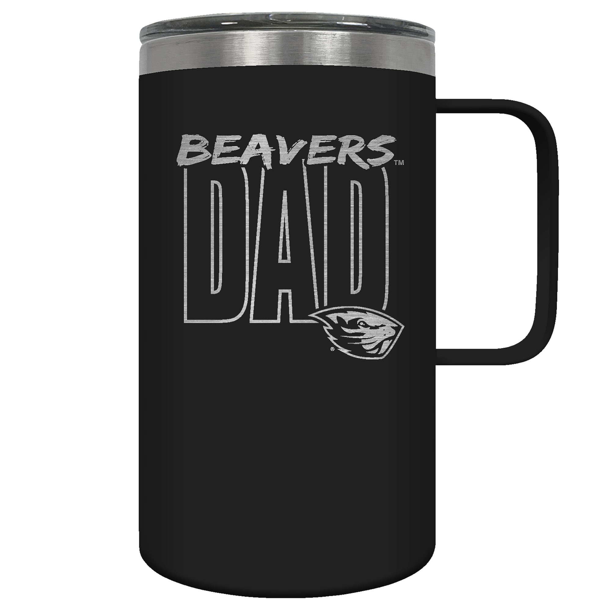 Oregon State Beavers Dad 18oz. Hustle Travel Mug Oregon State Beavers Dad 18oz. Hustle Travel Mug