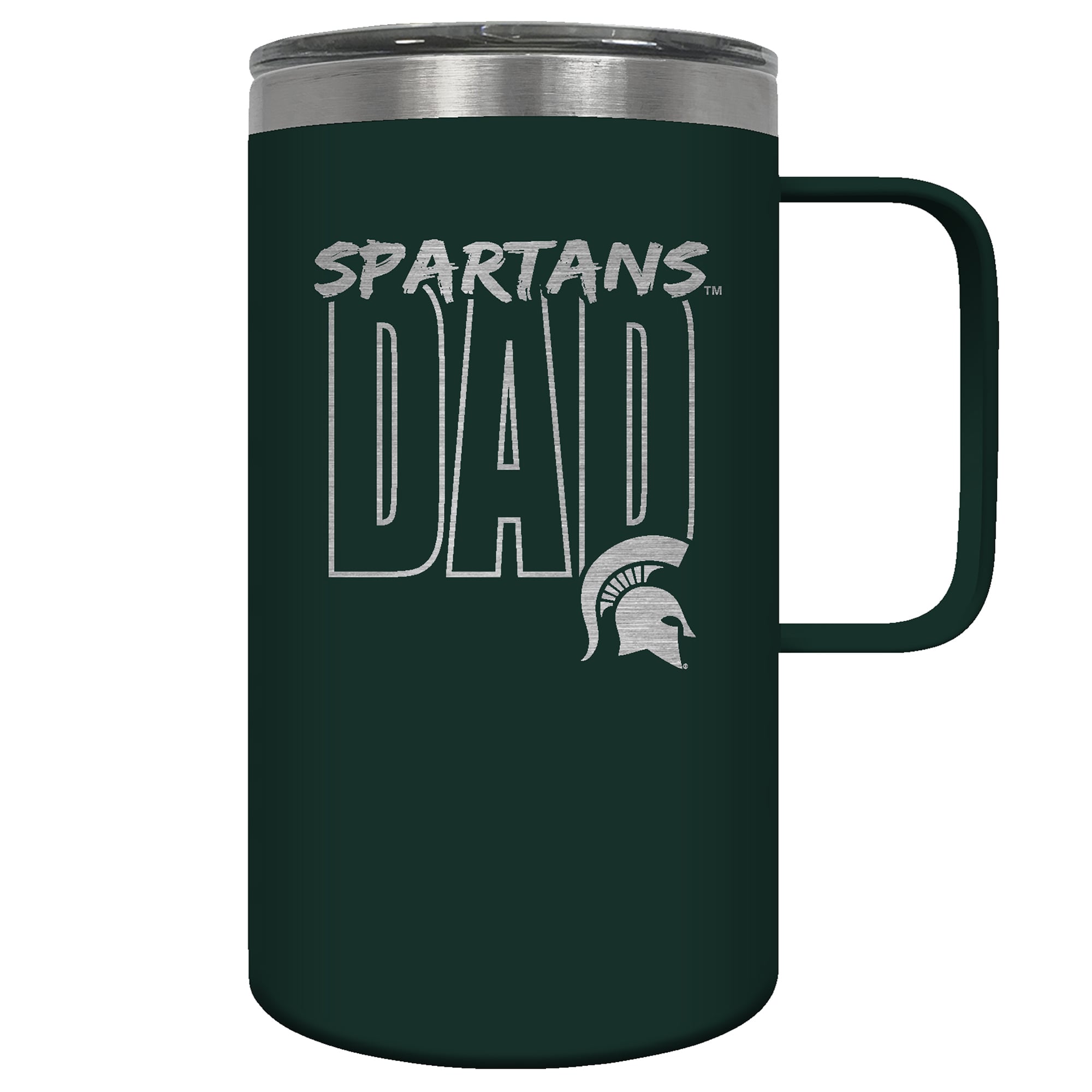 Michigan State Spartans Dad 18oz. Hustle Travel Mug