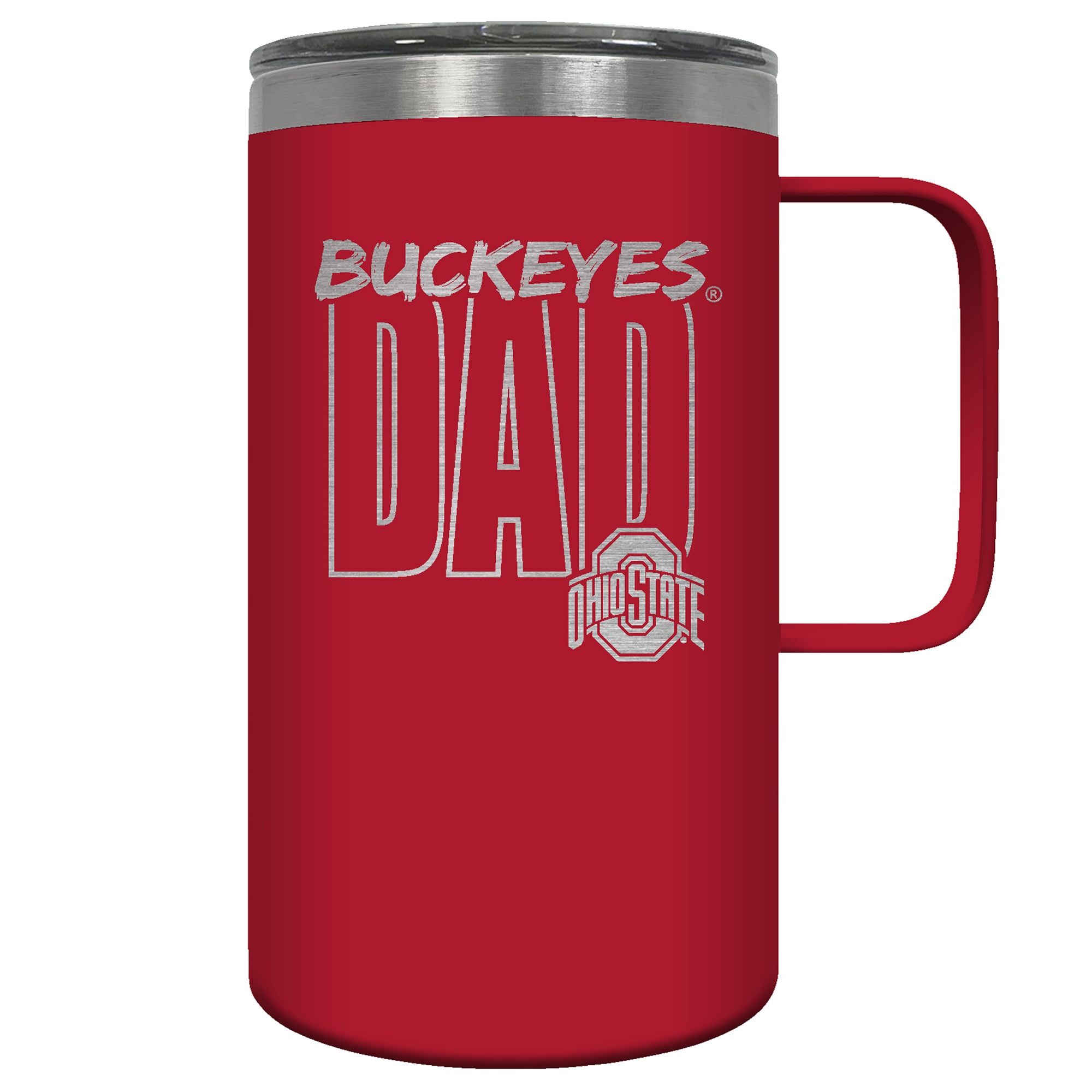 Ohio State Buckeyes Dad 18oz. Hustle Travel Mug