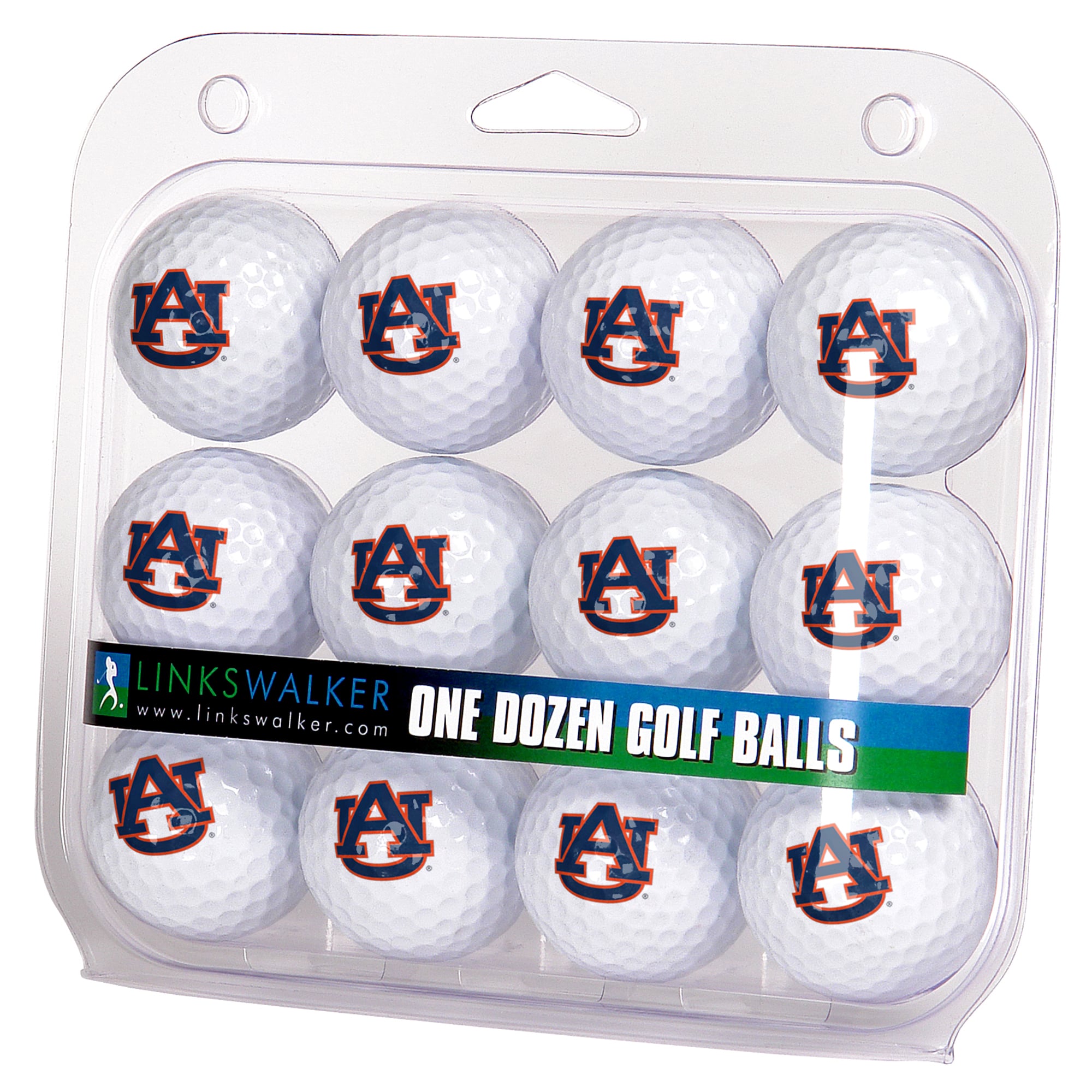 Auburn Tigers 12-Pack Golf Ball Set