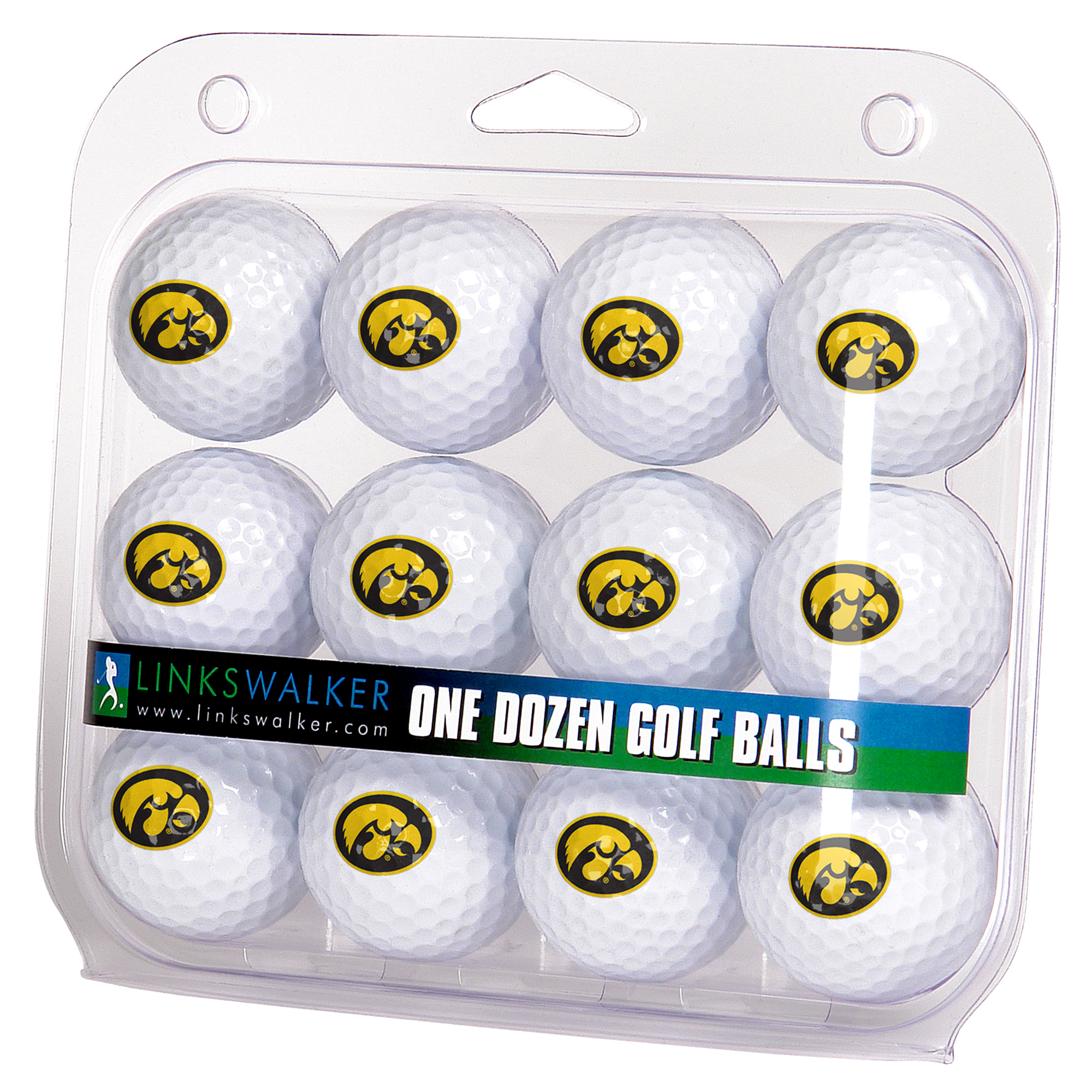 Iowa Hawkeyes 12-Pack Golf Ball Set