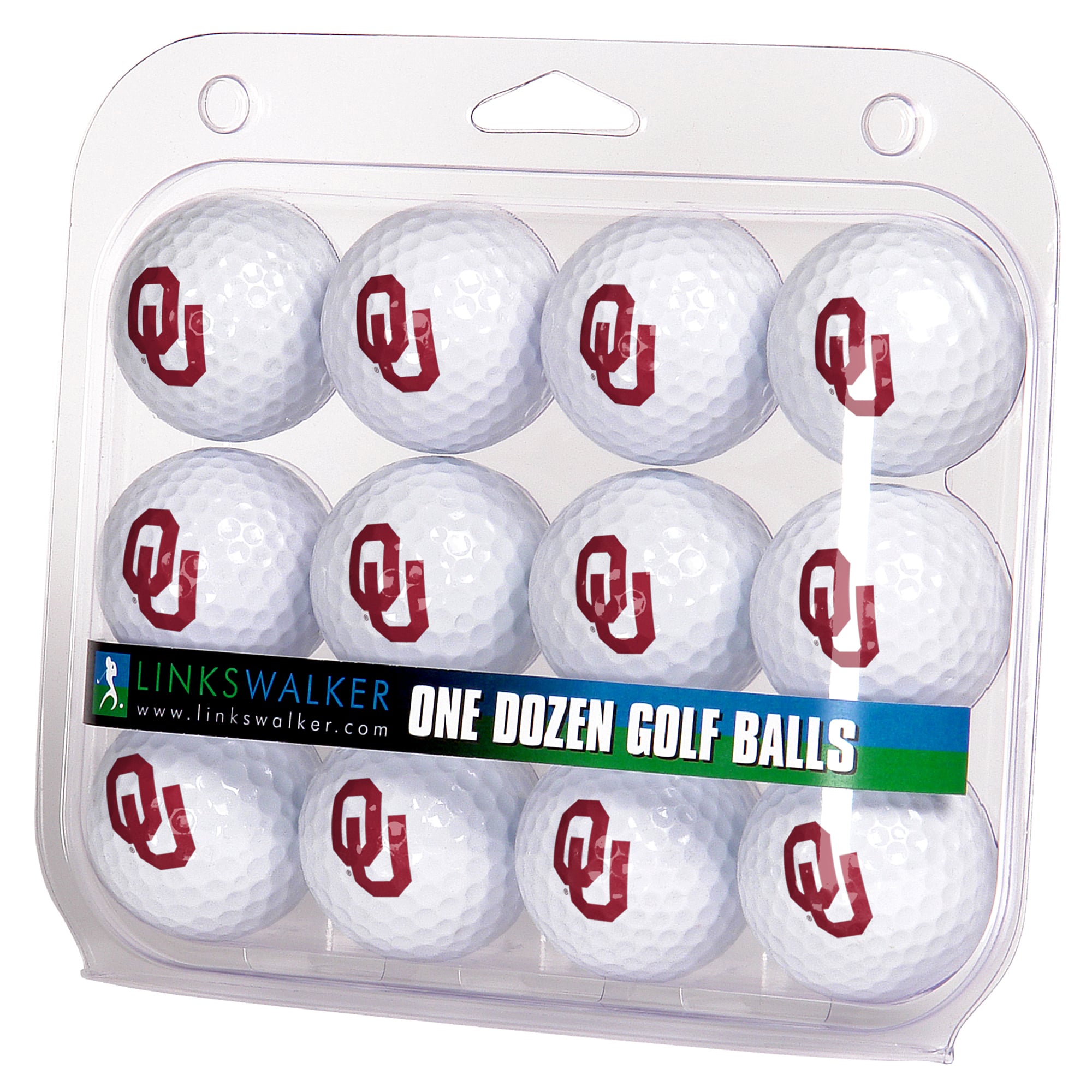 Oklahoma Sooners 12-Pack Golf Ball Set