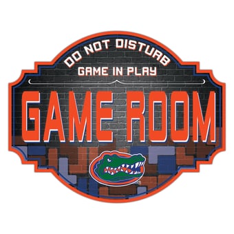 Florida Gators 12'' Game Room Tavern Sign