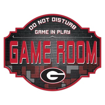 Georgia Bulldogs 12'' Game Room Tavern Sign