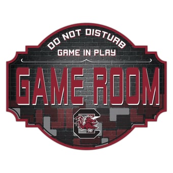 South Carolina Gamecocks 12'' Game Room Tavern Sign