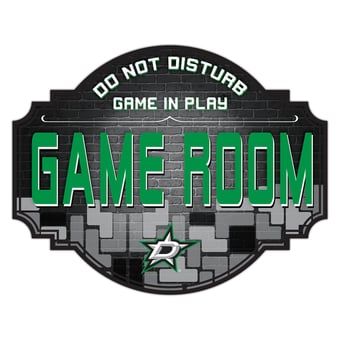 Dallas Stars 12'' Game Room Tavern Sign