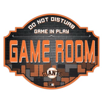 San Francisco Giants 12'' Game Room Tavern Sign