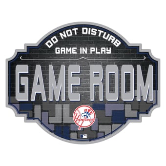New York Yankees 12'' Game Room Tavern Sign