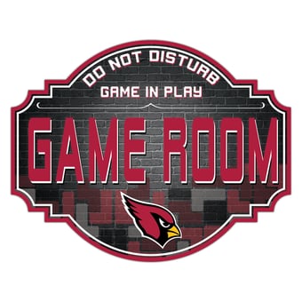 Arizona Cardinals 12'' Game Room Tavern Sign