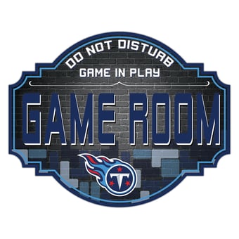 Tennessee Titans 12'' Game Room Tavern Sign