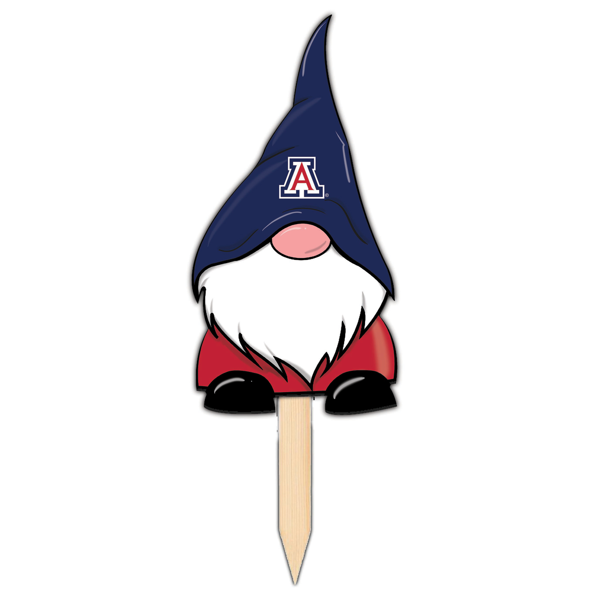 Arizona Wildcats Gnome Yard Stake