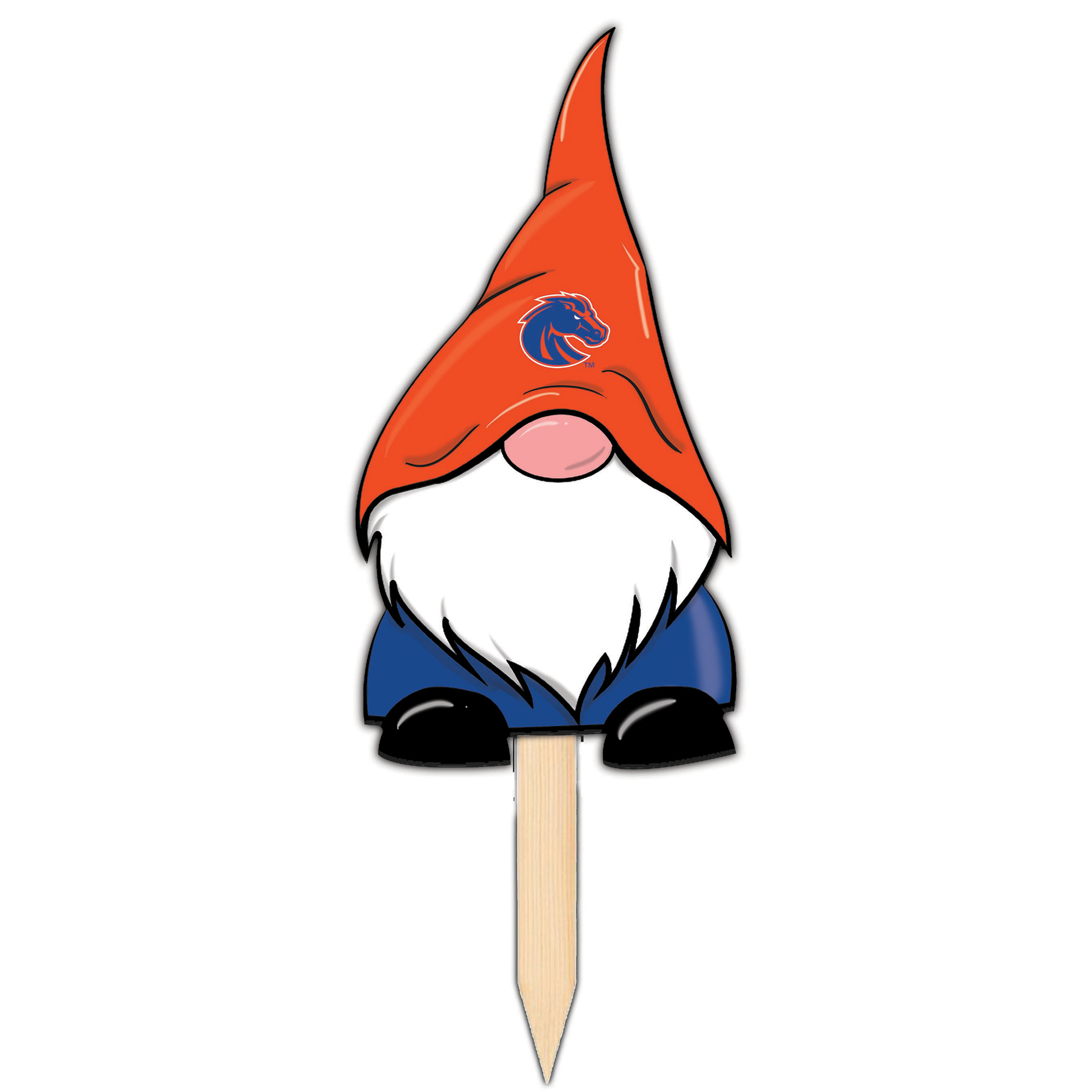 Boise State Broncos Gnome Yard Stake