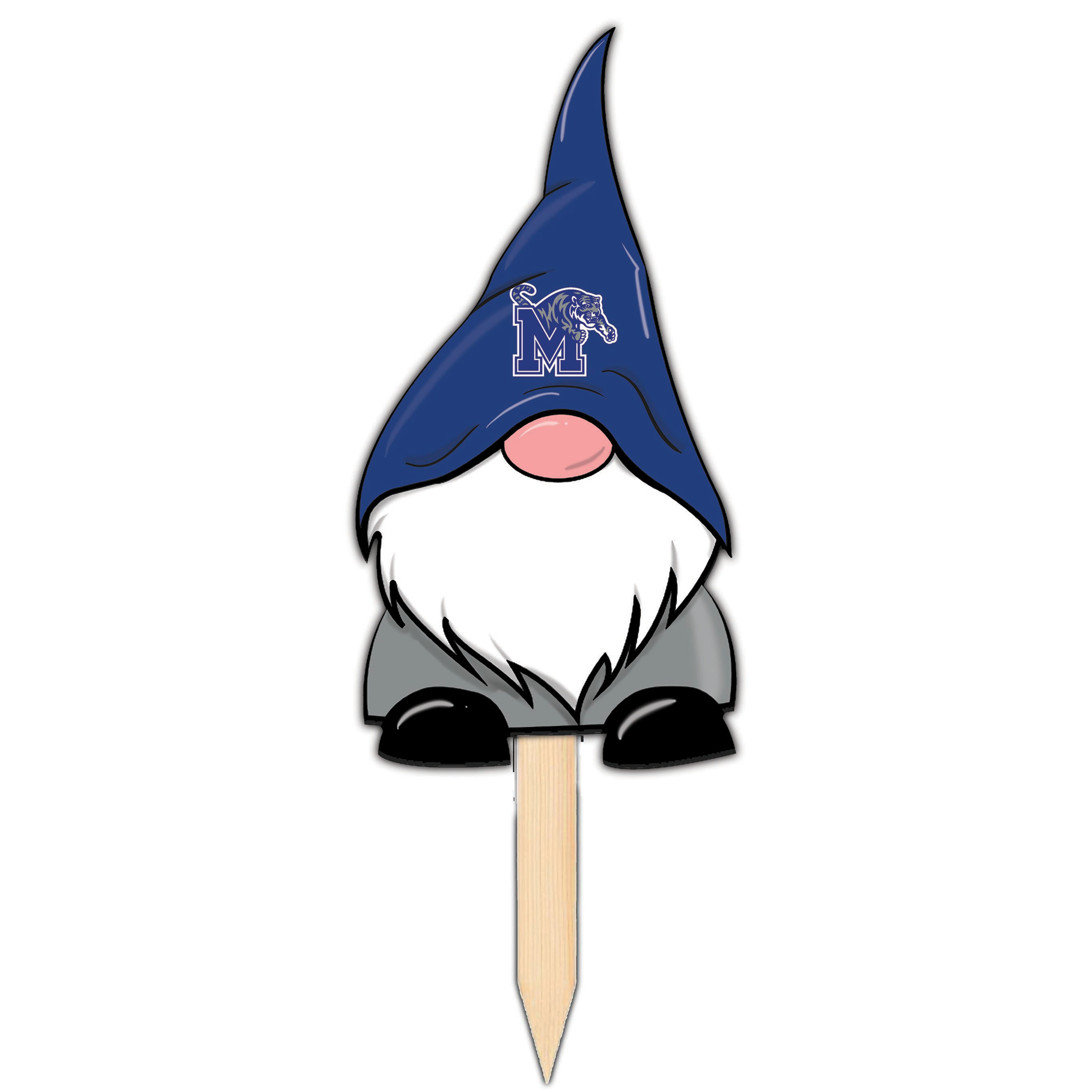 Memphis Tigers Gnome Yard Stake