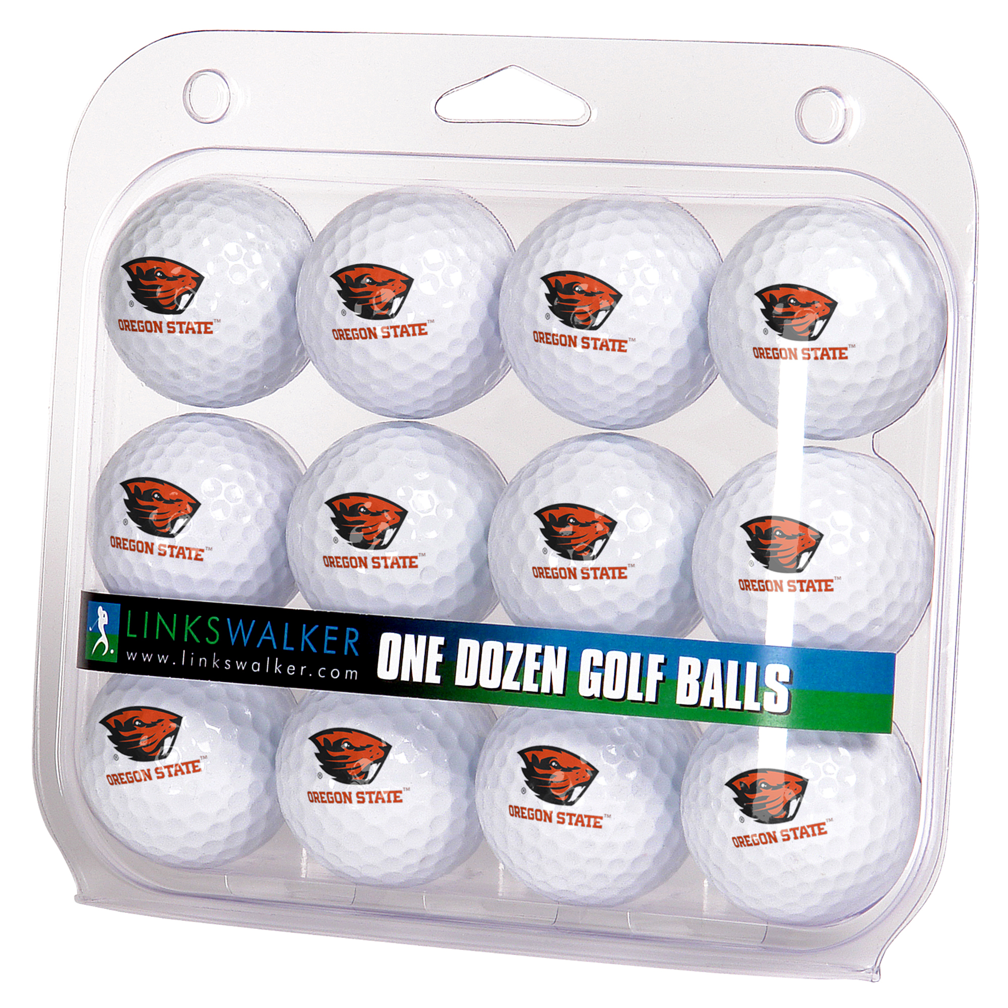 Oregon State Beavers 12-Pack Golf Ball Set