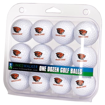 Oregon State Beavers 12-Pack Golf Ball Set