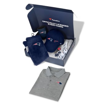 WinCraft New England Patriots Fanatics Pack Golf Themed Gift Box - $155+ Value