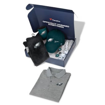 WinCraft Philadelphia Eagles Fanatics Pack Golf Themed Gift Box - $155+ Value