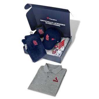 WinCraft St. Louis Cardinals Fanatics Pack Golf Themed Gift Box - $155+ Value