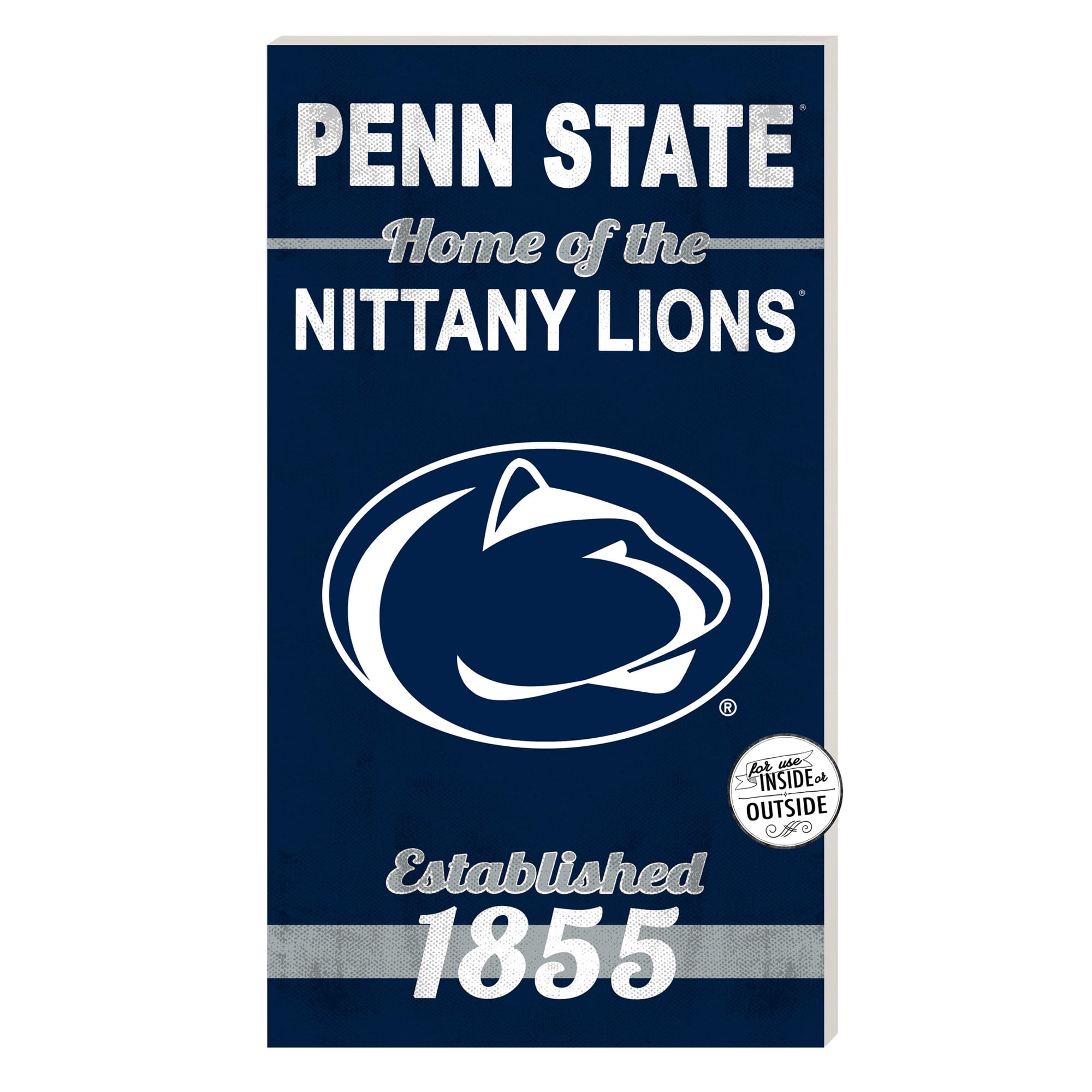 Penn State Nittany Lions 11'' x 20'' Home Of The Sign