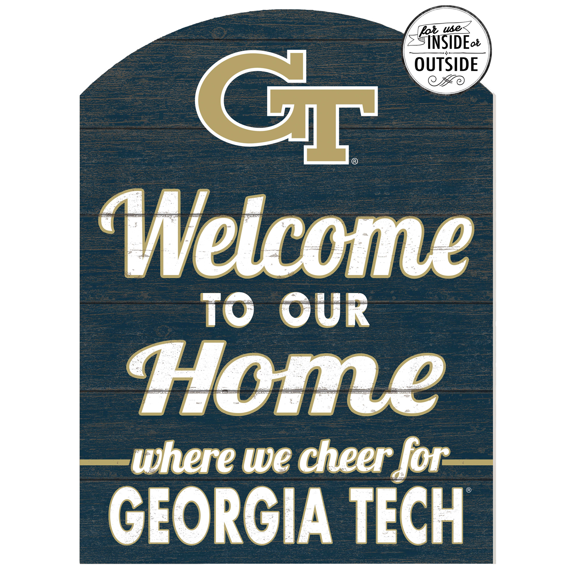 Georgia Tech Yellow Jackets 16'' x 22'' Marquee Sign