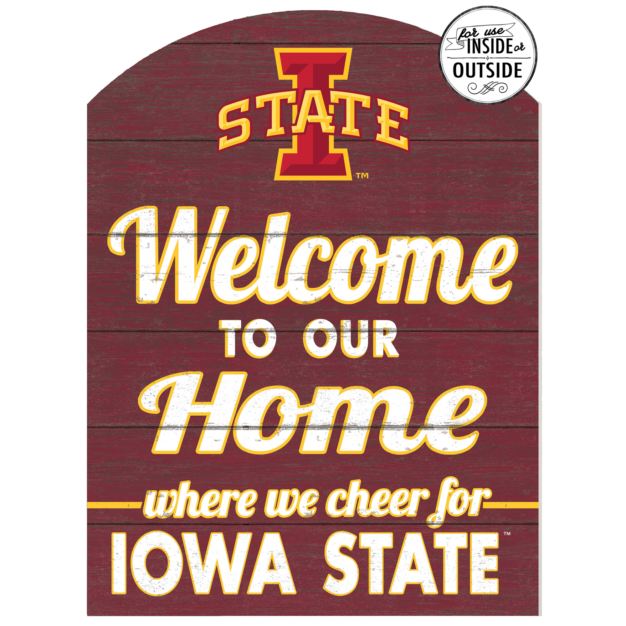 Iowa State Cyclones 16'' x 22'' Marquee Sign