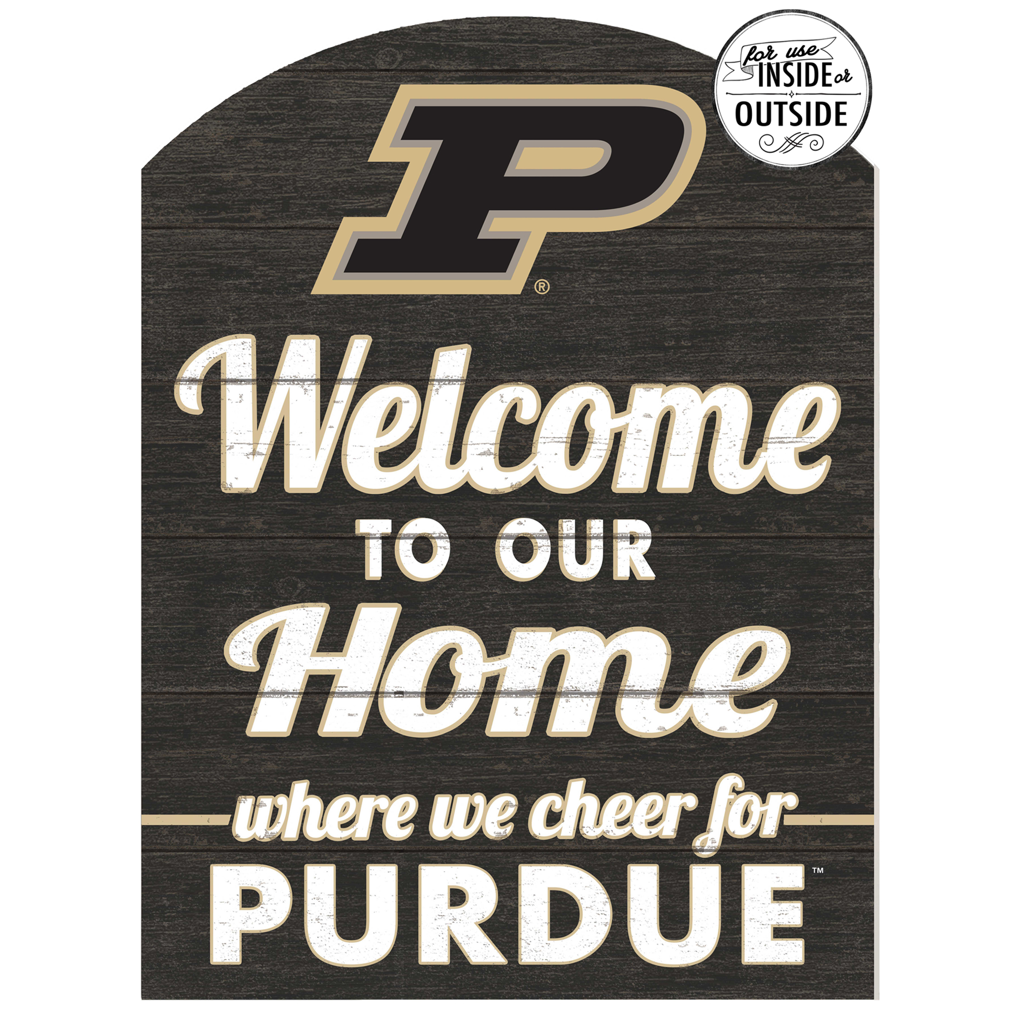Purdue Boilermakers 16'' x 22'' Marquee Sign