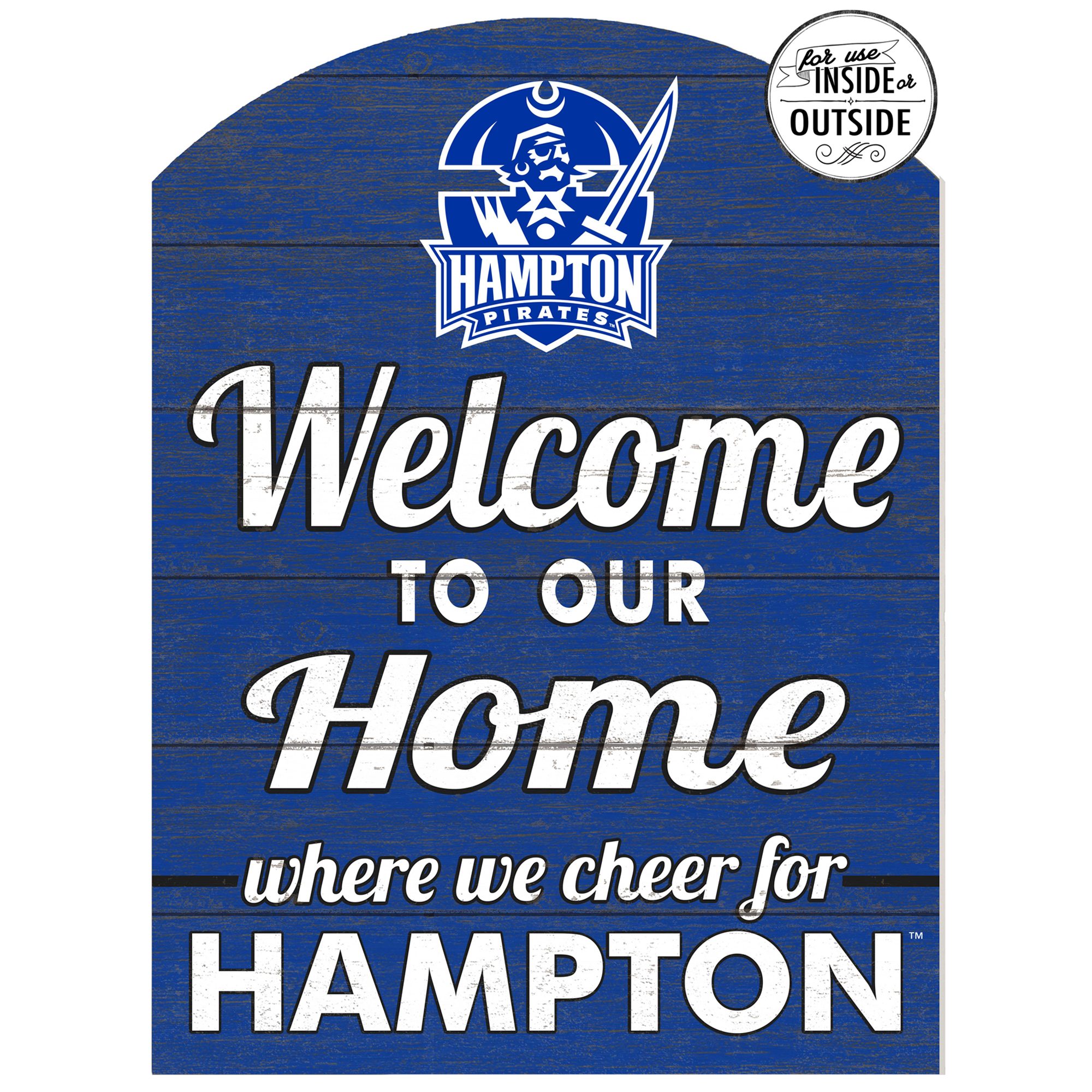 Hampton Pirates 16'' x 22'' Marquee Sign
