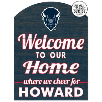 Howard Bison 16'' x 22'' Marquee Sign