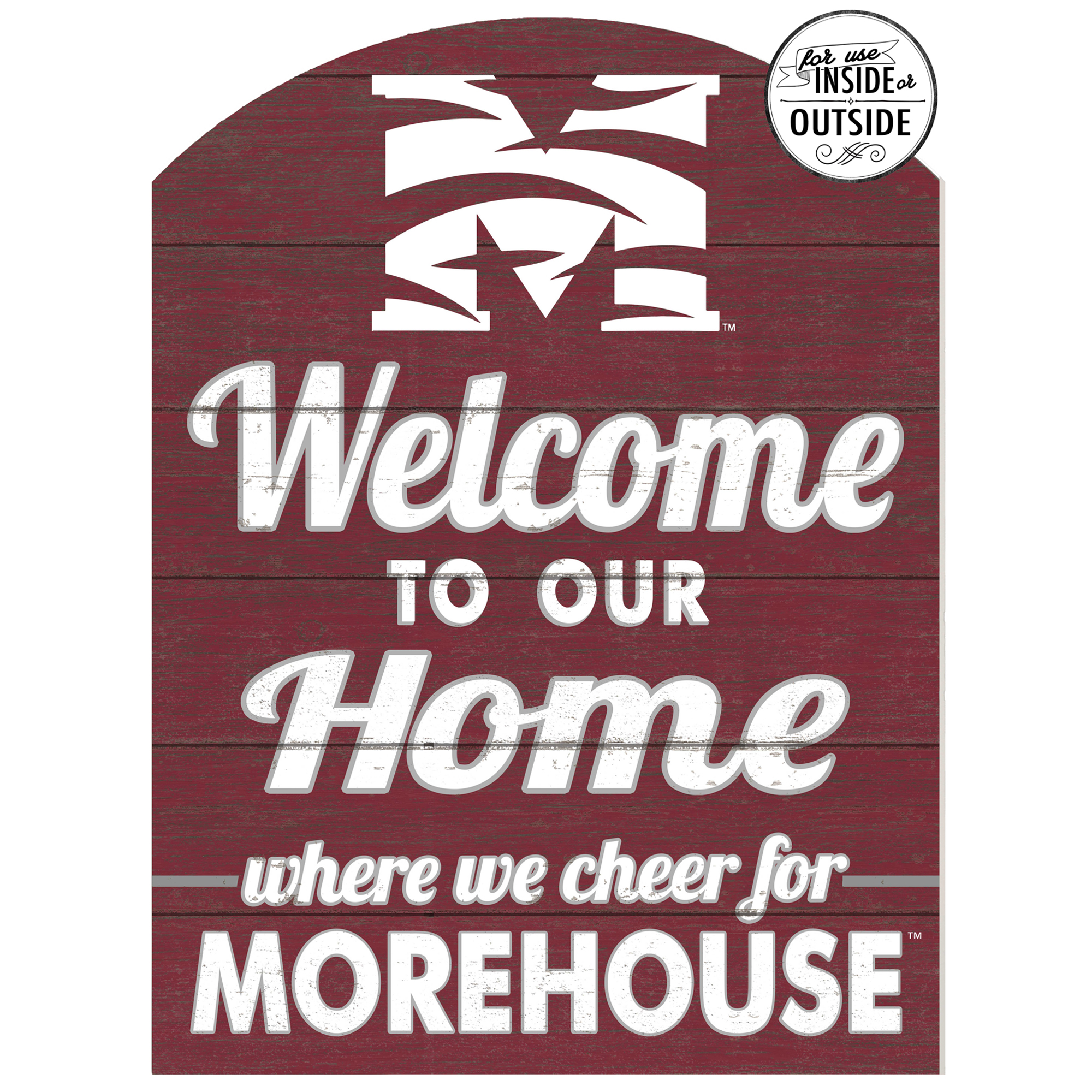 Morehouse Maroon Tigers 16'' x 22'' Marquee Sign