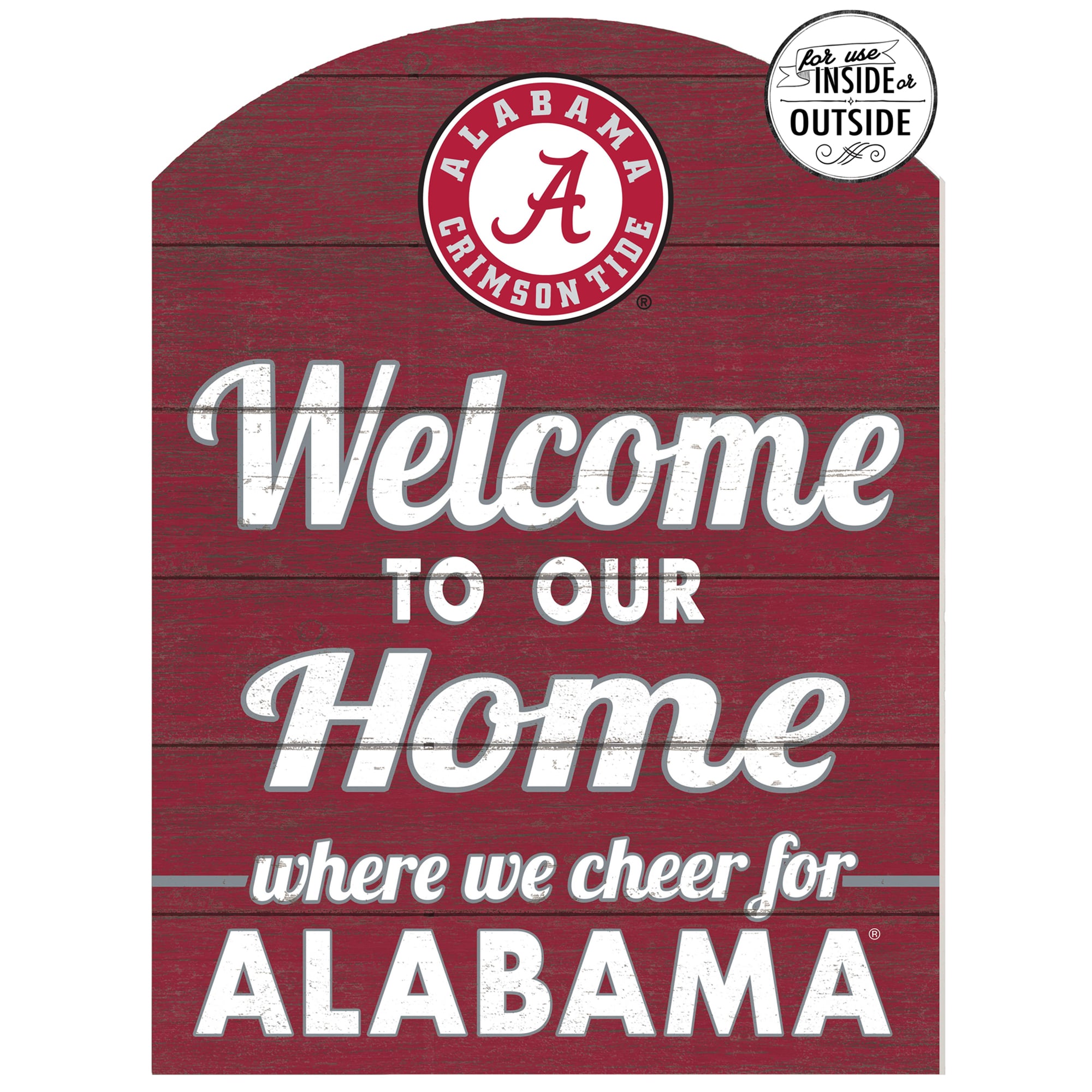 Alabama Crimson Tide 16'' x 22'' Marquee Sign