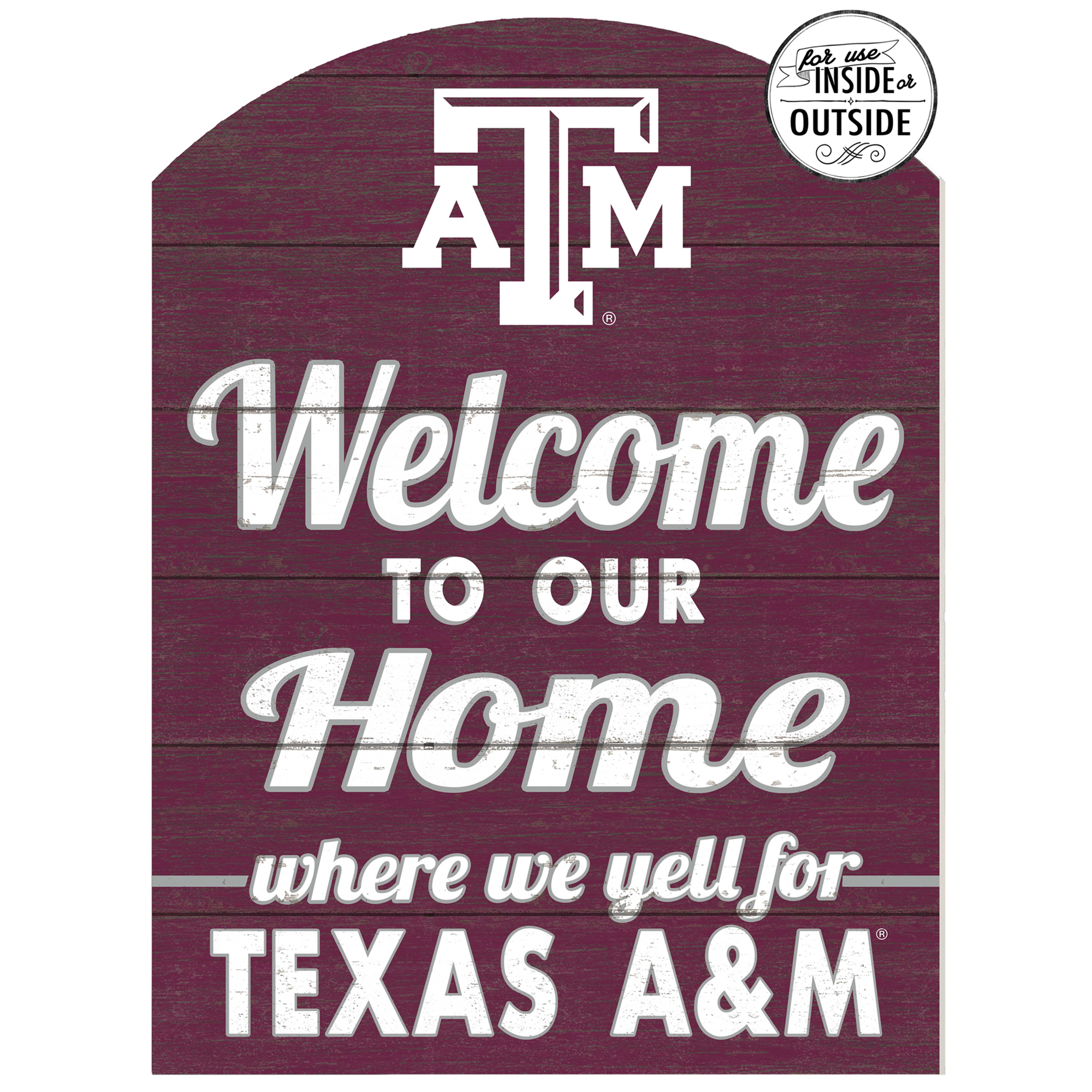 Texas A&M Aggies 16'' x 22'' Marquee Sign