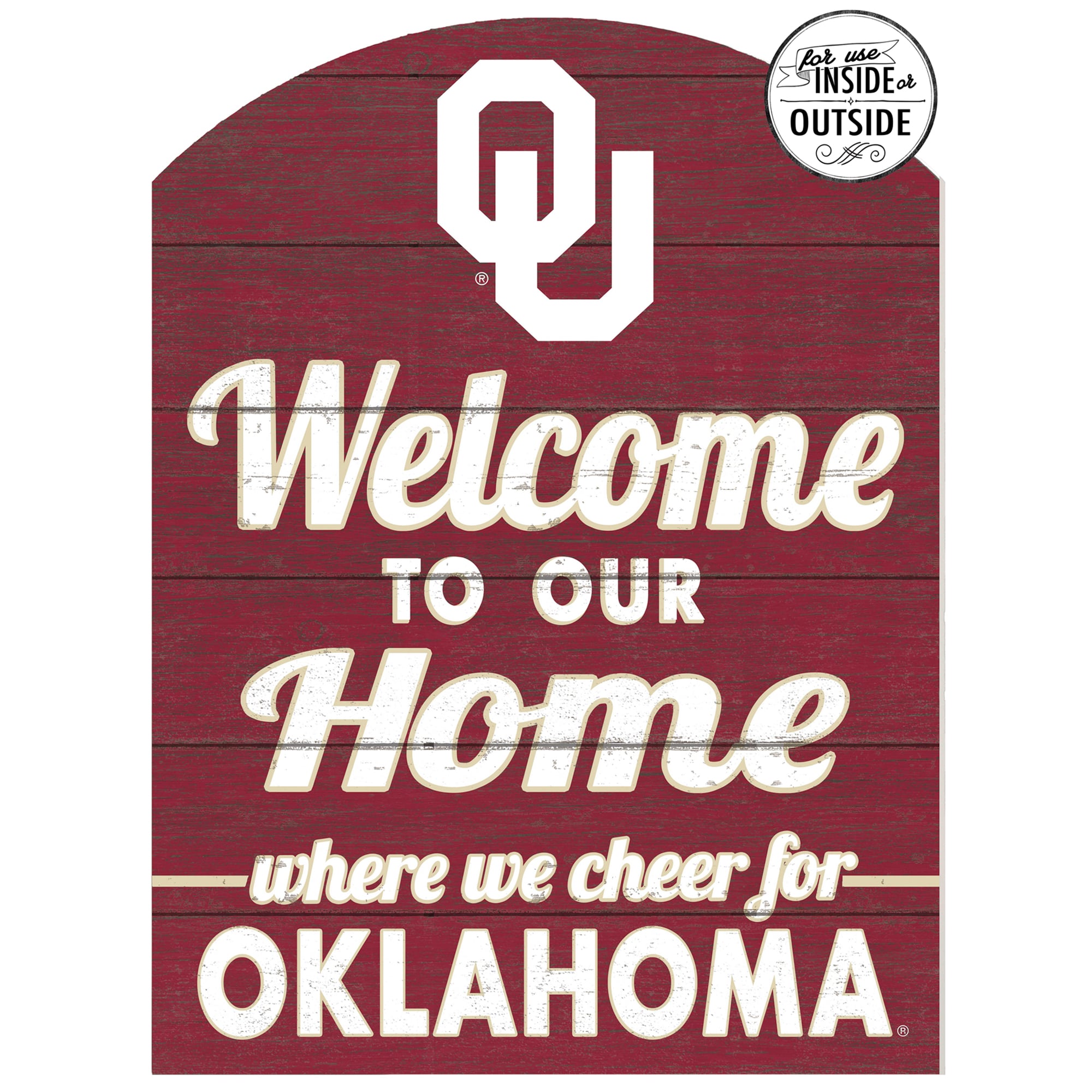 Oklahoma Sooners 16'' x 22'' Marquee Sign