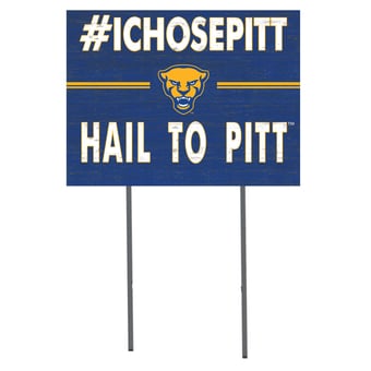 Pitt Panthers 18'' x 24'' I Chose Lawn Sign