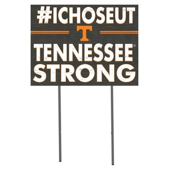 Tennessee Volunteers 18'' x 24'' I Chose Lawn Sign