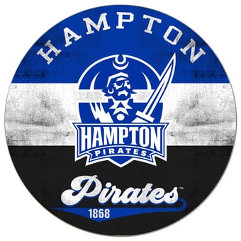 Hampton Pirates 20'' x 20'' Retro Logo Circle Sign